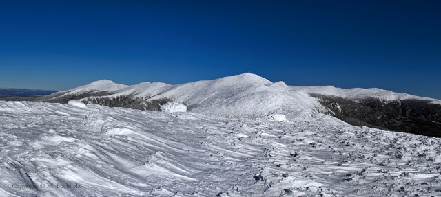 Presidential Range Trail up to Washington