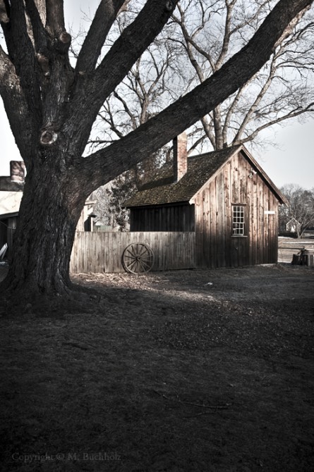 Old Shed in Strawberry Banke, Portsmouth, NH