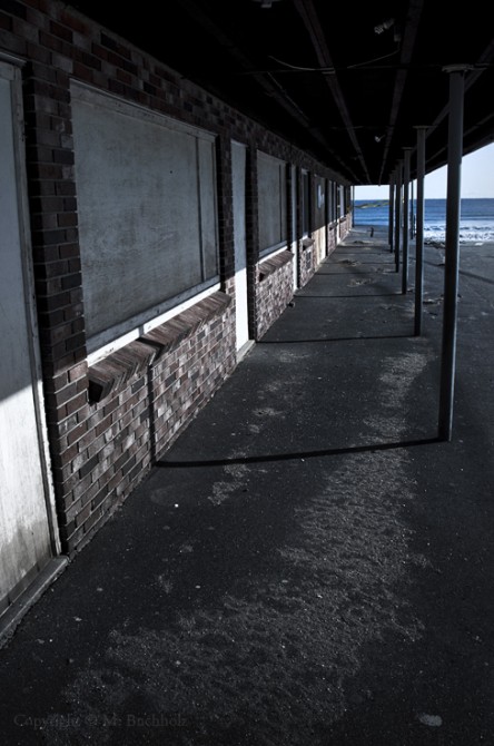 Closed For Season; Ogunquit Beach, Maine