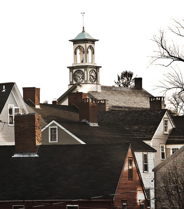 Strawberry Banke Clock Tower; Portsmouth, NH