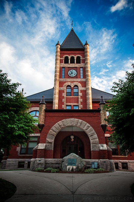 Thompson Hall Clock Tower; UNH, Durham, NH