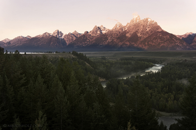 Sunrise; Snake River, Grand Teton National Park, Wyoming