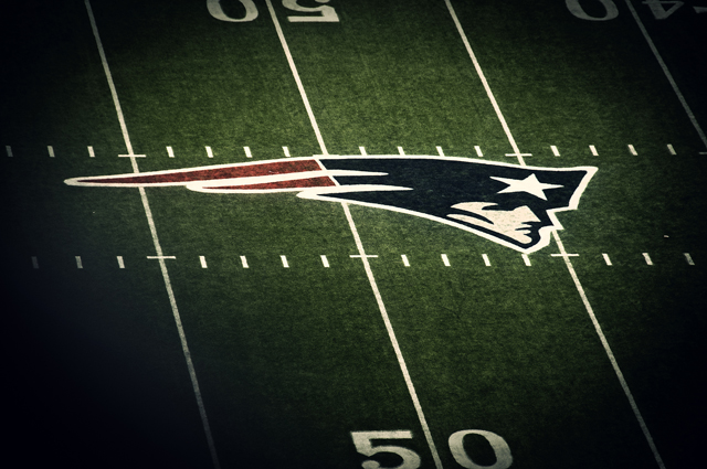 Patriots Logo; Center-Field, Gillette Stadium, Foxborough (Foxboro), Massachusetts