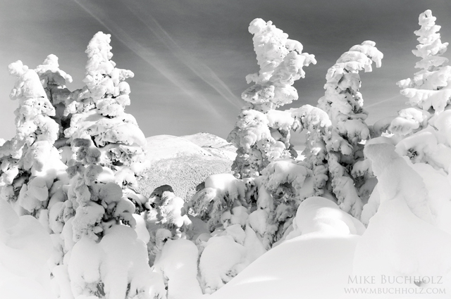 Mt. Washington from Mt. Pierce Ridge; Crawford Path, White Mountains, NH