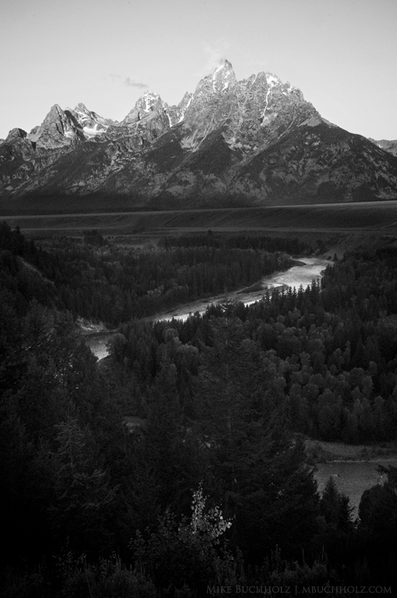 Snake River at the Grand Tetons; Wyoming