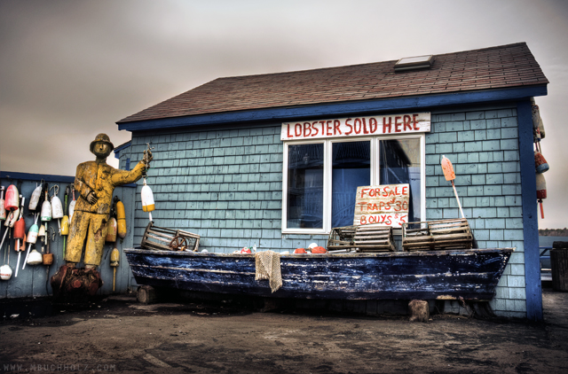 Lobsters Sold Here; Rye Beach, NH