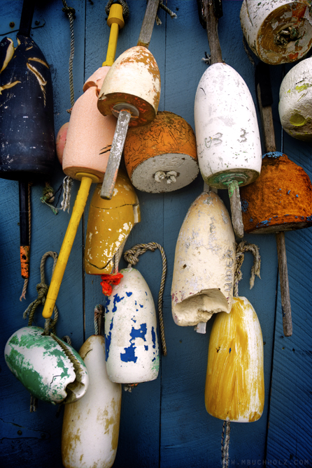 Buoys; Rye Beach, NH