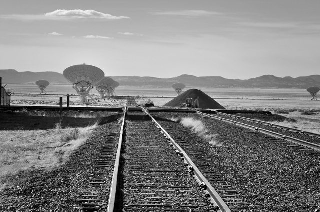 Railroad Tracks; Very Large Array, Socorro County, NM