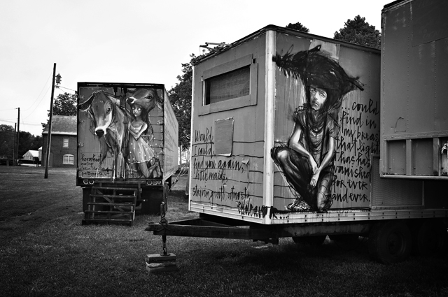 Street Art, Herakut; Prescott Art Festival, Portsmouth, NH