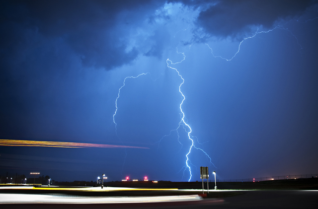 Passing Saturday Storm; Pease Airforce Base, Portsmouth, NH