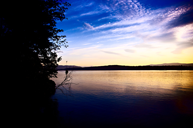 Dawn, Lake Winnipesaukee; Meredith, NH