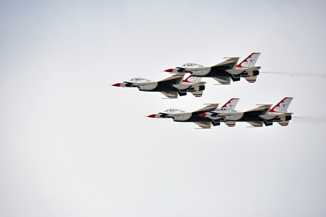 Thunderbirds, 2011 Boston-Portsmouth Air Show; Portsmouth, NH