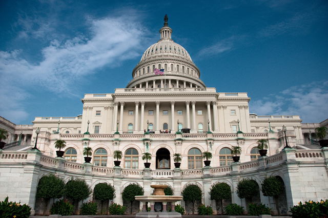 Cigarette Break; U.S. Capitol Building, Washington, D.C.