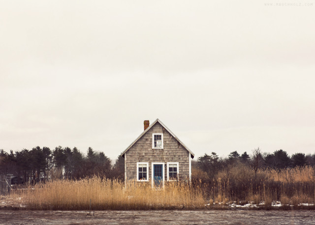 A Lonely New England Cottage