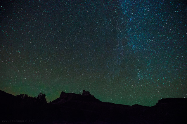 Milky Way, Temple Mountain; San Rafael Swell, Utah