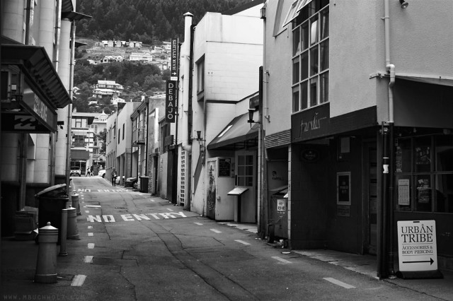 Alleyways; Queenstown, New Zealand