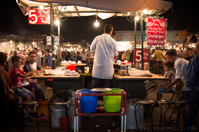 Bebouch Stall; Marrakech, Morocco