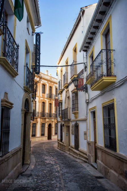 Calle Tenorio; Ronda, Andalucia, Spain