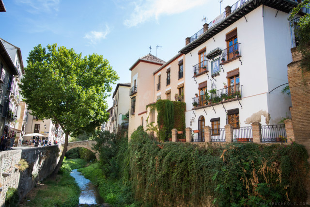 Río Darro; Granada, Spain