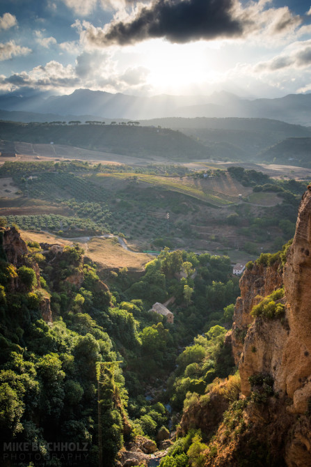 Over the Valley; Ronda, Spain