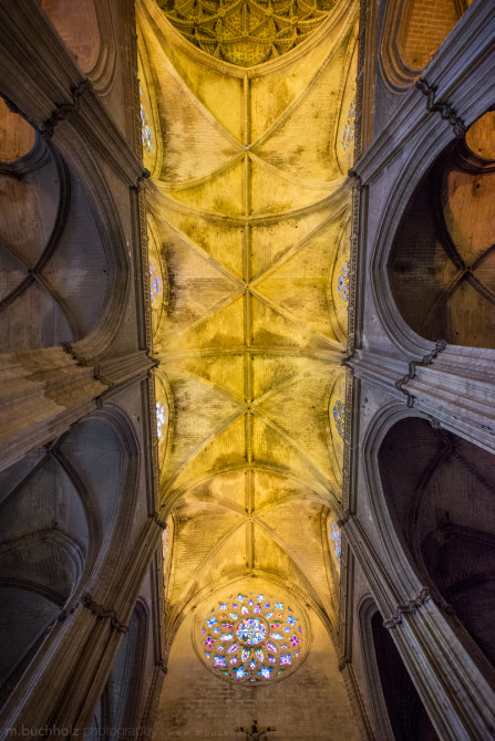 Nave Vaulting, Catedral de Sevilla; Sevilla, Spain