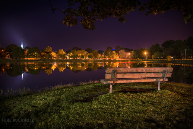 Reflecting on South Mill Pond; Portsmouth, NH