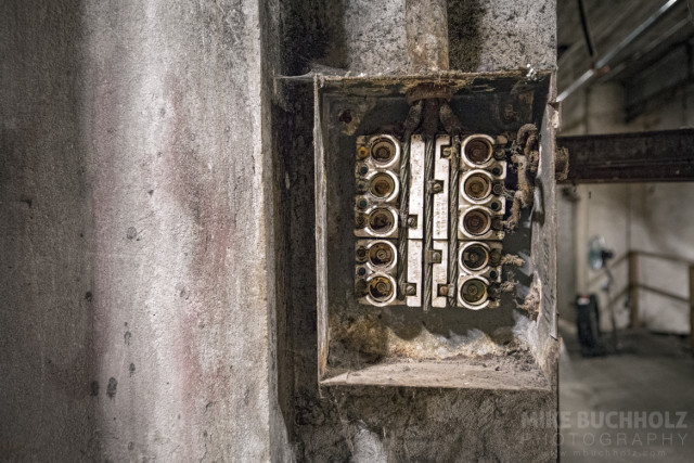 Antique Fuse Box; Seattle, WA