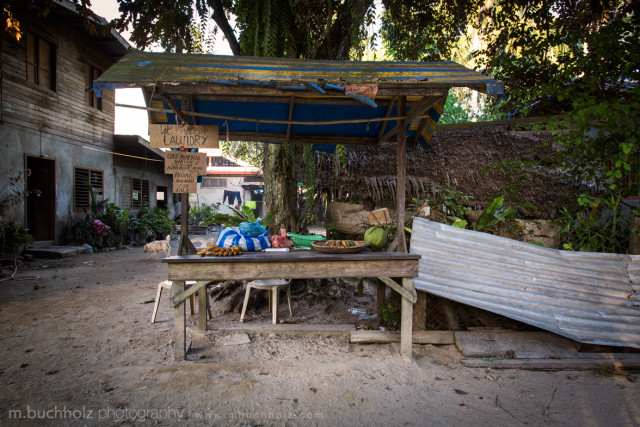 Roadside Fruit Stall; Port Barton, Philippines