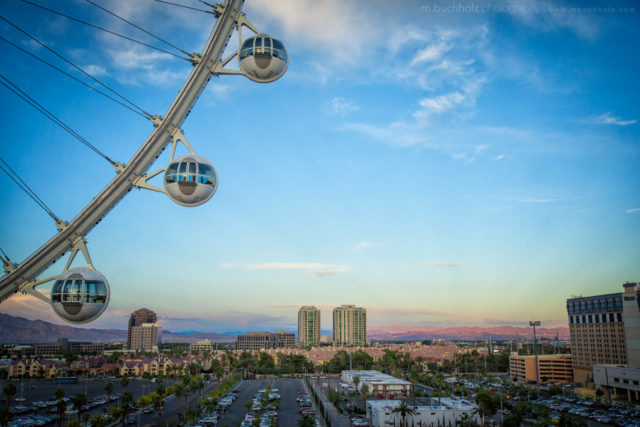 View from the High Roller; Las Vegas, NV