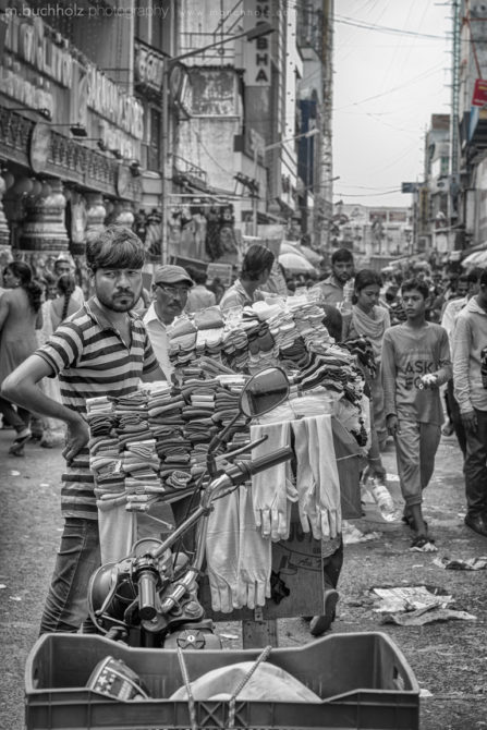 Waiting for Customers; T. Nagar, Chennai, India