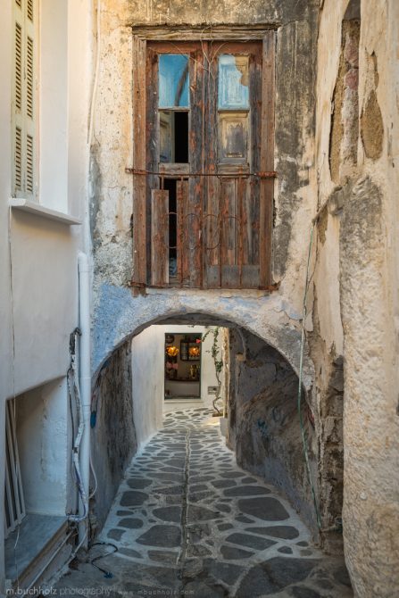 Old Town Alleyways; Naxos, Greece