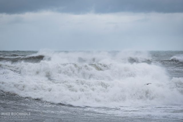 Crashing Waves; Rye Beach, NH