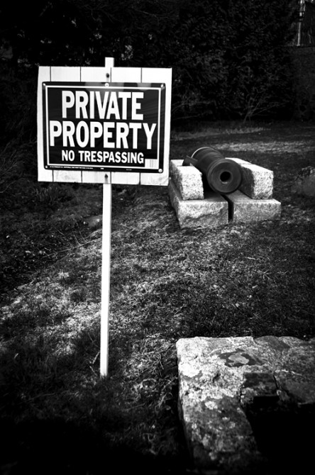 Private Property: No Trespassing; York, Maine