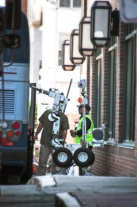 Bomb-Defusing Robot; Portsmouth, NH