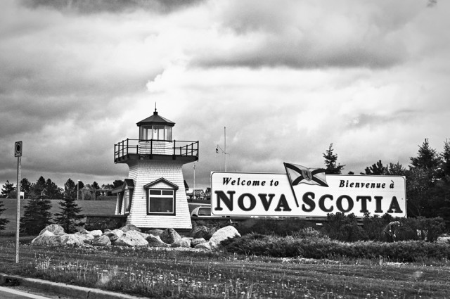 Welcome to Nova Scotia Sign