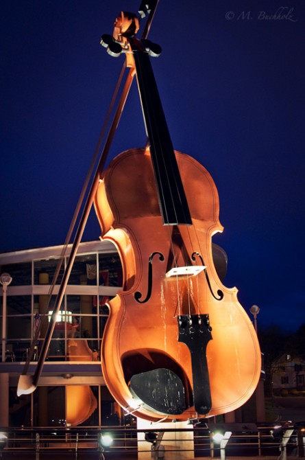 World's Largest Violin; Nova Scotia