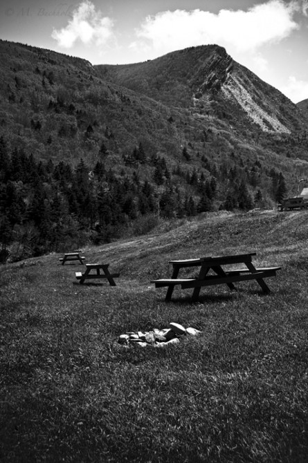 Picnic; Meat Cove, Nova Scotia