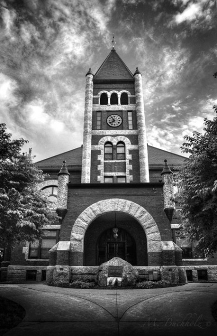 Thompson Hall Clock Tower, HDR; University of New Hampshire, Durham, NH