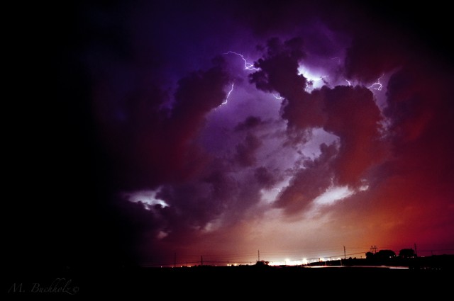 Nebraska Lightning Storm