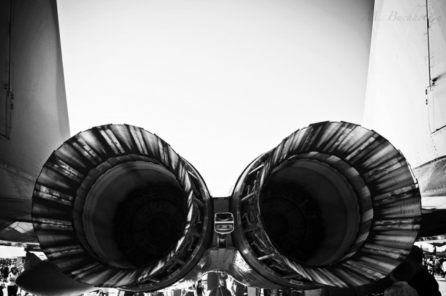 Fighter Jet Engine at Pease Airshow; Portsmouth, NH