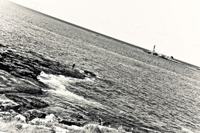 Fishing by White Island Light