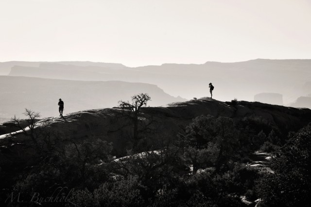 Hiking in Arches National Park; Moab, Utah