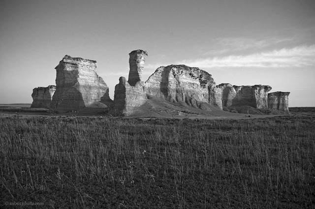 Monument Rocks; Kansas