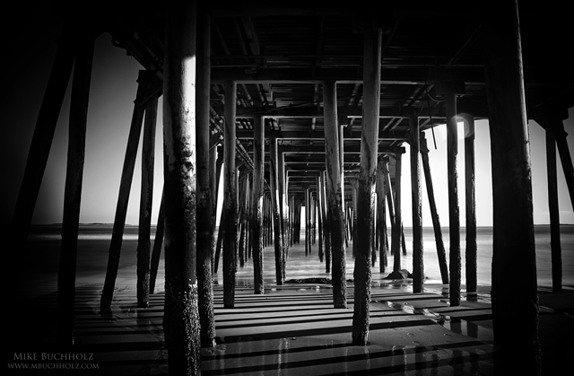 Under The Pier; Old Orchard Beach, Maine